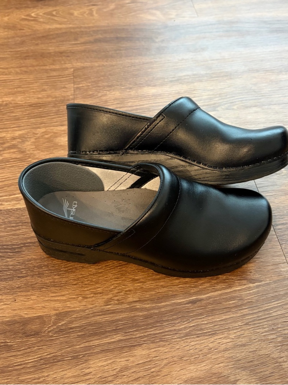 Dansko Black Professional Slip-On Clog Pair
Size 42
